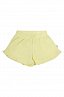 Tocoto Vintage,SHORTS VOLANTES RIZO LISO, amarillo 